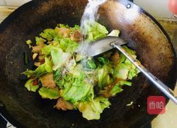 干锅莲花菜的做法图解11