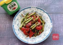 酱炒红椒长豆的做法图解14