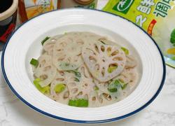 清炒藕片