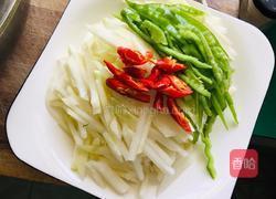 苤蓝炒肉丝的做法图解2