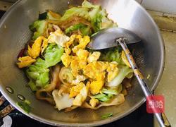 莲花菜粉条炒鸡蛋的做法图解9