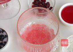 啵啵蔓越梅凉粉的做法图解2