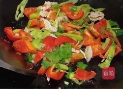 爆炒甜红椒的做法图解8