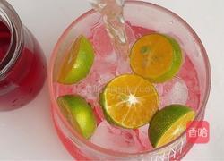 青桔啵啵蔓越莓饮的做法图解6