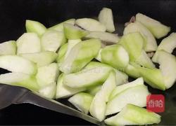 丝瓜炒肉片的做法图解3
