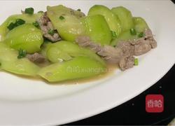 丝瓜炒肉片的做法图解10