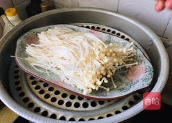 蒜蓉辣酱蒸金针菇的做法图解7