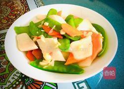 荷兰豆炒山药的做法图解8