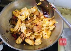 莲花白回锅肉的做法图解9