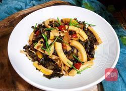 酸菜炒春笋的做法图解11