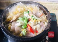 砂锅酸菜白肉的做法图解10