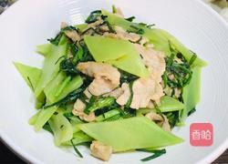 韭菜莴笋炒肉片的做法图解8