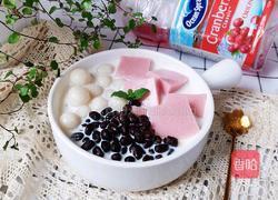 蔓越莓奶冻白玉丸子的做法图解14