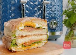 鸡蛋三明治的做法图解11