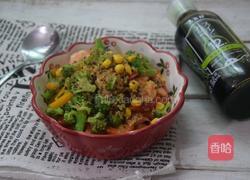 藜麦鲜虾蔬菜沙拉的做法图解11