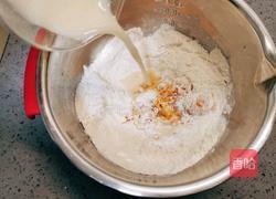 南瓜黑芝麻卷的做法图解4