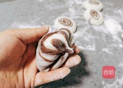 可可芋泥贝壳包的做法图解22