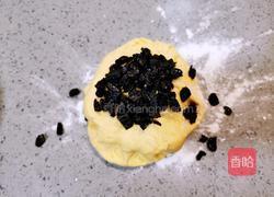 南瓜黑加仑开花馒头的做法图解12