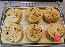 南瓜黑加仑开花馒头的做法图解22