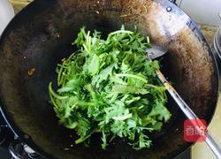 清炒茼蒿的做法图解5