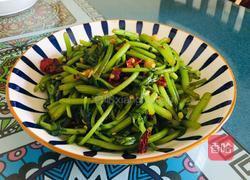清炒茼蒿的做法图解10
