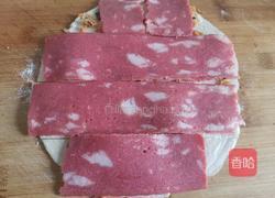 手抓饼培根肉松卷的做法图解5