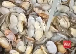 豆瓣酱炒花甲的做法图解5