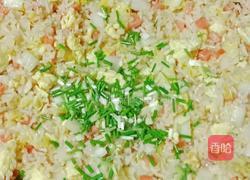 娃娃菜火腿蛋炒饭的做法图解13