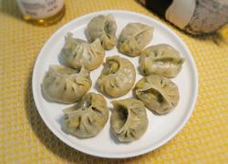 韭菜鸡蛋木耳蒸饺
