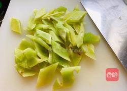 莴笋海米汤的做法图解2