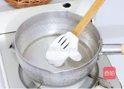 Coconut peach cake recipe illustration 2