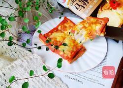 吐司培根披萨的做法图解10