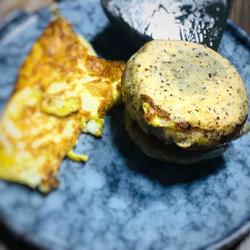 芝士杂粮豆渣饼的做法[图]