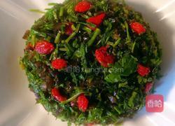 马兰头枸杞拌木耳的做法图解9