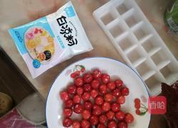 樱桃果冻的做法图解1