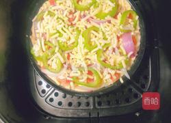 （空气炸锅版）8寸披萨的做法图解12