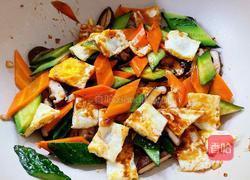 鸡蛋香菇炒时蔬的做法图解11