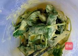 初夏灵魂菜 鲜霍香煎蛋饼 的做法图解6