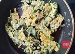 初夏灵魂菜 鲜霍香煎蛋饼 的做法图解8
