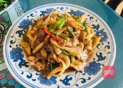 平菇炒肉片的做法图解12