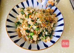 菜心炒饭的做法图解11