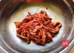 菜花炒肉丝的做法图解6