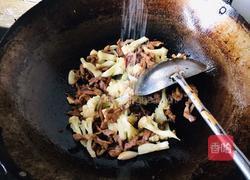 菜花炒肉丝的做法图解11