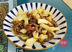 菜花炒肉丝的做法图解15