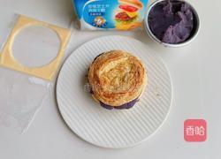 流心芝士紫薯挞的做法图解8
