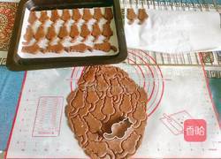 猫咪巧克力饼干的做法图解19