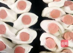 空气炸锅版（火腿肠面包）的做法图解9