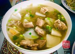 萝卜粉条烩羊排的做法图解9