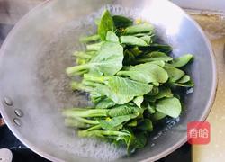 蒜香白灼菜心的做法图解2