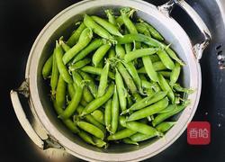 白水豌豆荚的做法图解2